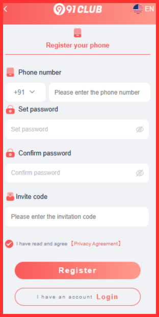 91 club register