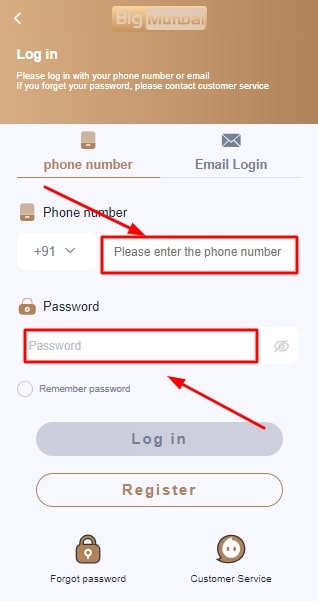 Steps to Complete Big Mumbai Login Session