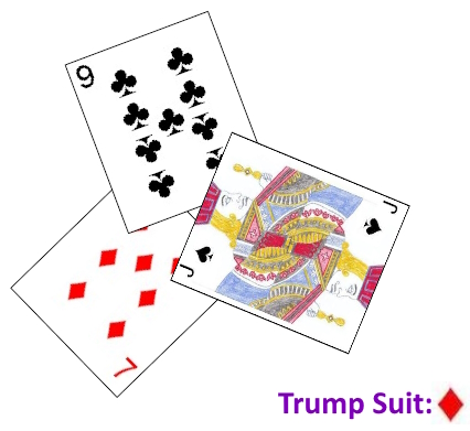 Deal and trump suit designation in the card game Mariáš
