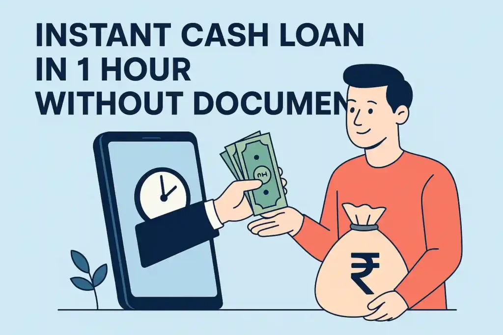 Instant Cash Loan in 1 Hour Without Documents