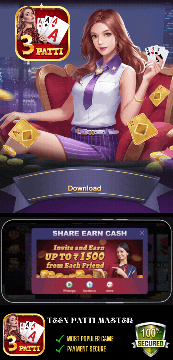 Teen Patti Master APK game download banner