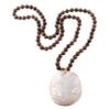 collier pierre naturelle nacre